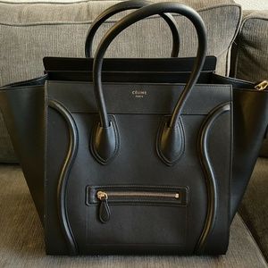 Authentic Celine Mini luggage "Smooth Calfskin"